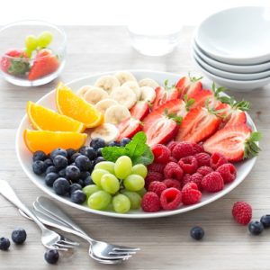 frutas são fontes de vitaminas, minerais e fibras